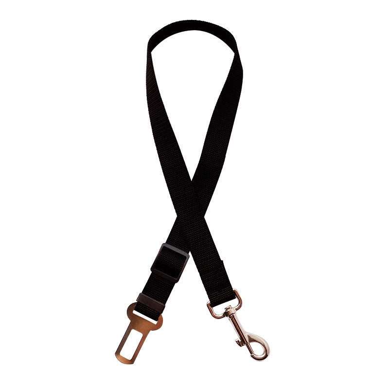 Adjustable Pet Cat Dog Car Seat Belt Pet Seat Vehicle Dog Harness Lead Clip Safety Lever