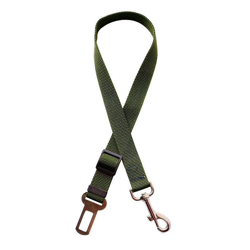 Adjustable Pet Cat Dog Car Seat Belt Pet Seat Vehicle Dog Harness Lead Clip Safety Lever