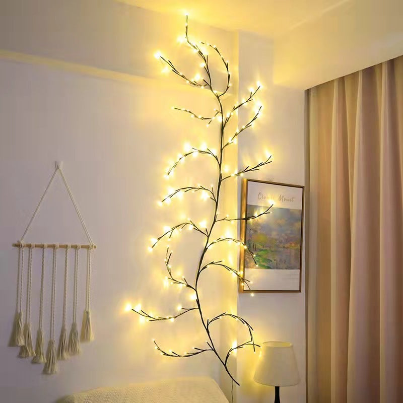Vines With Lights Christmas Garland Light Flexible DIY Willow Vine Branch LED Light