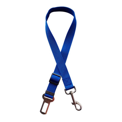 Adjustable Pet Cat Dog Car Seat Belt Pet Seat Vehicle Dog Harness Lead Clip Safety Lever