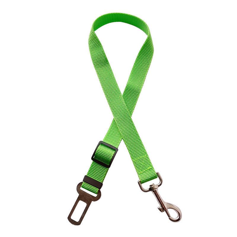 Adjustable Pet Cat Dog Car Seat Belt Pet Seat Vehicle Dog Harness Lead Clip Safety Lever
