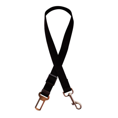 Adjustable Pet Cat Dog Car Seat Belt Pet Seat Vehicle Dog Harness Lead Clip Safety Lever