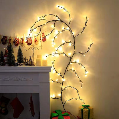 Vines With Lights Christmas Garland Light Flexible DIY Willow Vine Branch LED Light